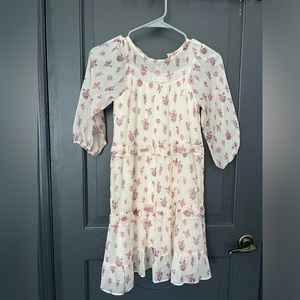 Sweet, floral spring dress by Zara, size 8